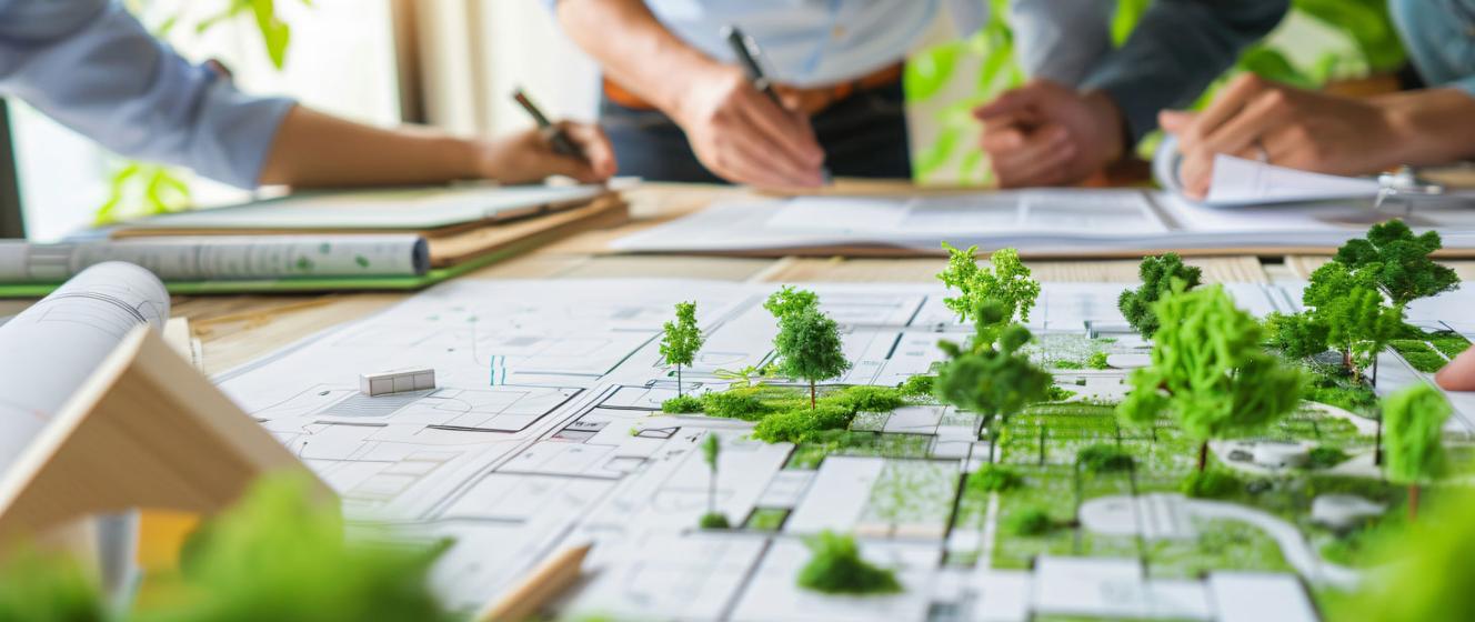Planowanie przestrzenne i zagospodarowanie działek — materiał ilustracyjny Ministerstwa Rozwoju i Technologii