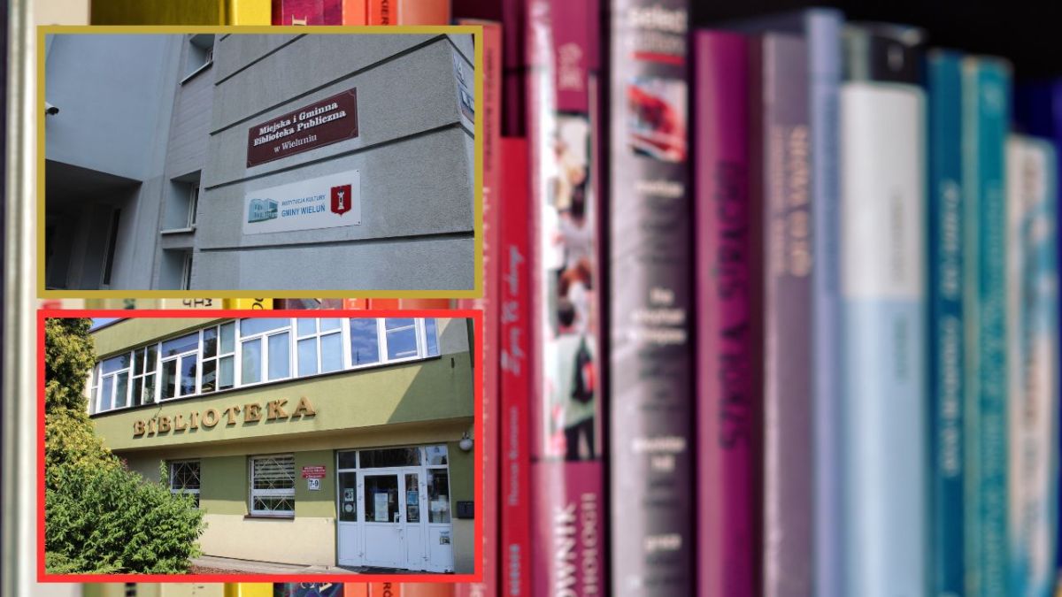 Grafika do informacji: Dziś Noc Bibliotek. Atrakcje przygotowały placówki w Wieluniu, Wieruszowie i Sieradzu