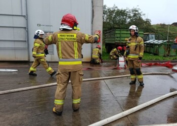 Wieluń: jutro duże ćwiczenia strażackie przy ul. Traugutta. 24 zastępy w akcji