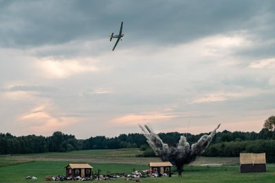 Grafika ilustrująca aktualność: Bitwa w Załęczu Wielkim wróci w historycznej inscenizacji