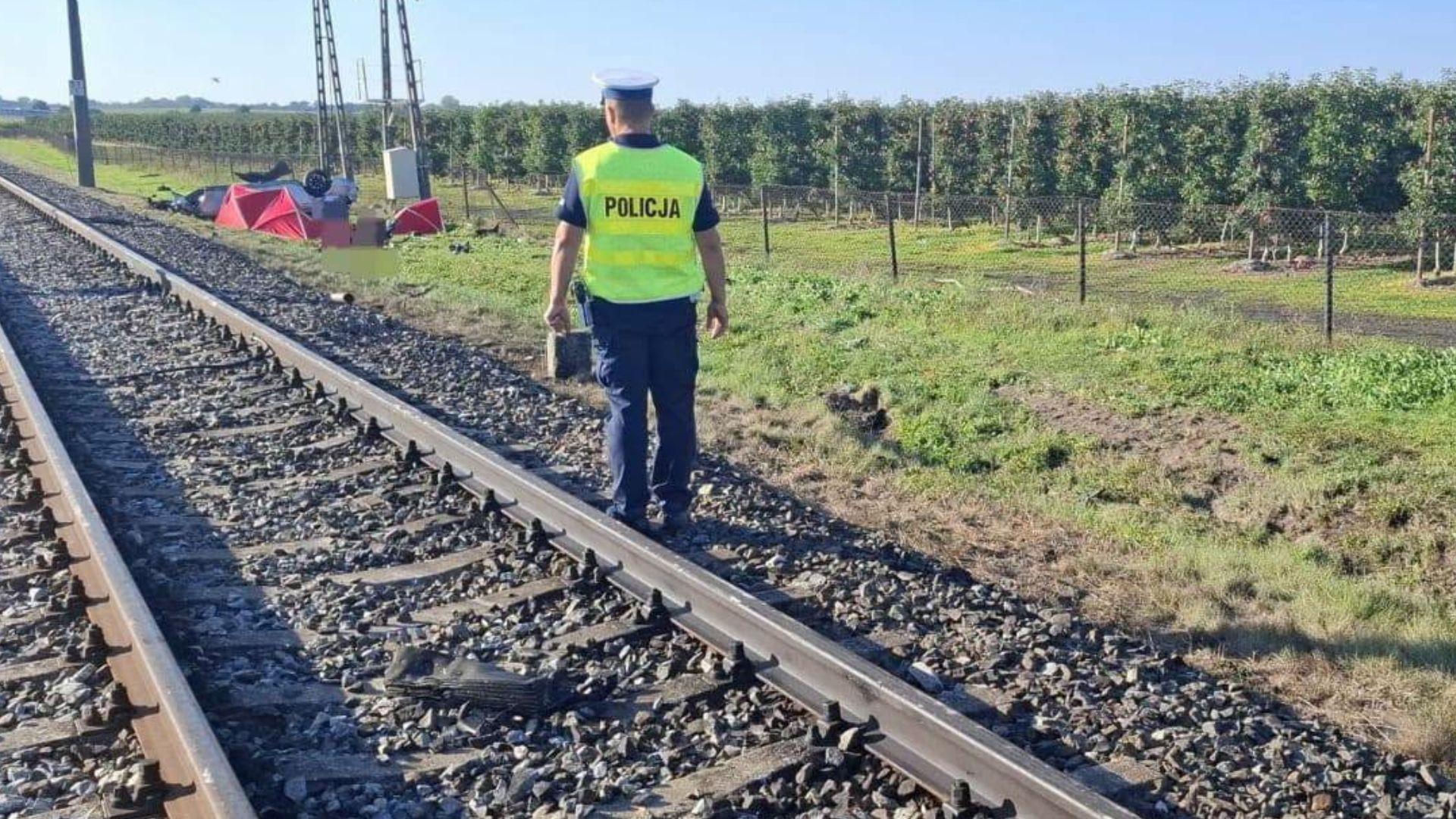 Kopydłów – zdjęcie związane z wypadkiem; źródło: Super Express