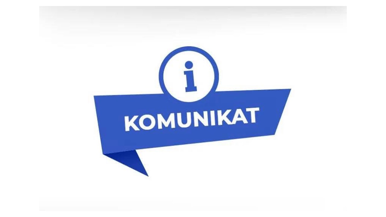 Komunikat dotyczący normalnego funkcjonowania szkół prowadzonych przez Powiat Wieluński.