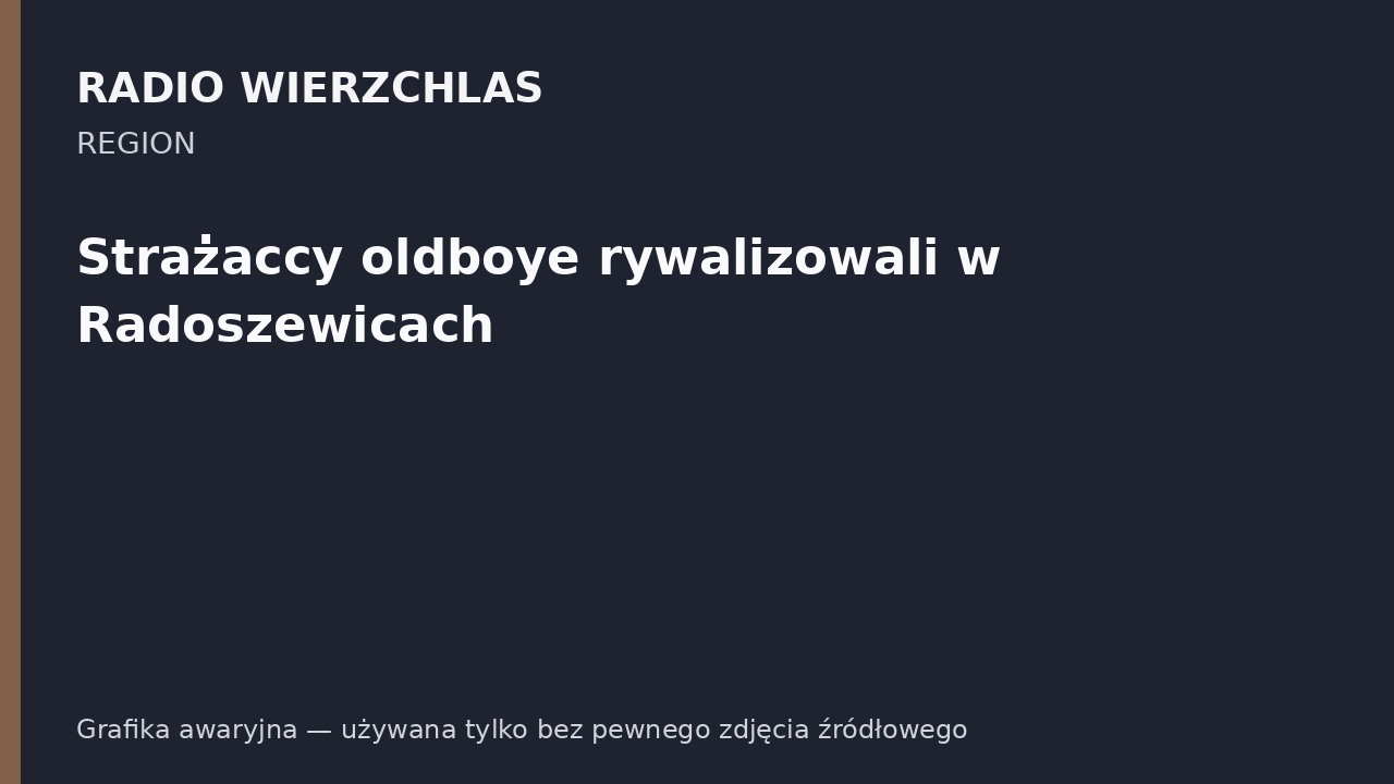 Strażaccy oldboye rywalizowali w Radoszewicach