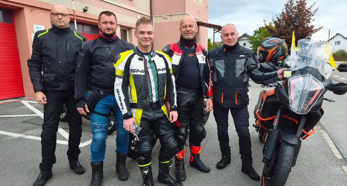 Grafika do informacji: Dalachów: motocykliści po raz szósty wyruszyli w Rajdzie Papieskim