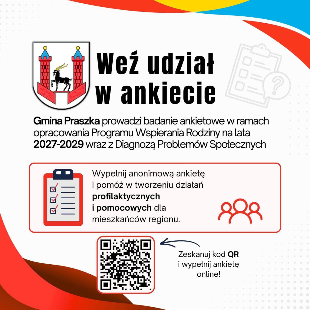 Gmina Praszka przygotowuje Program Wspierania Rodziny. Trwa ankieta — zdjęcie 1.
