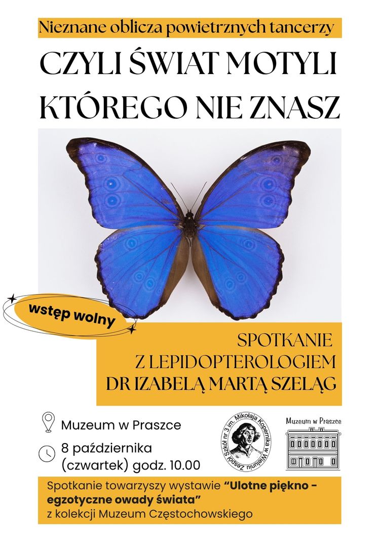 „Fascynujący Świat Motyli” jutro w Praszce — zdjęcie 1.