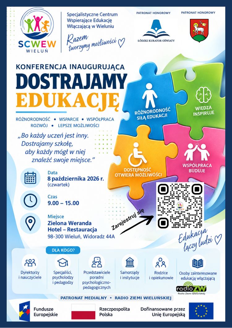 Jutro konferencja inaugurująca Specjalistyczne Centrum Wspierające Edukację Włączającą — zdjęcie 1.