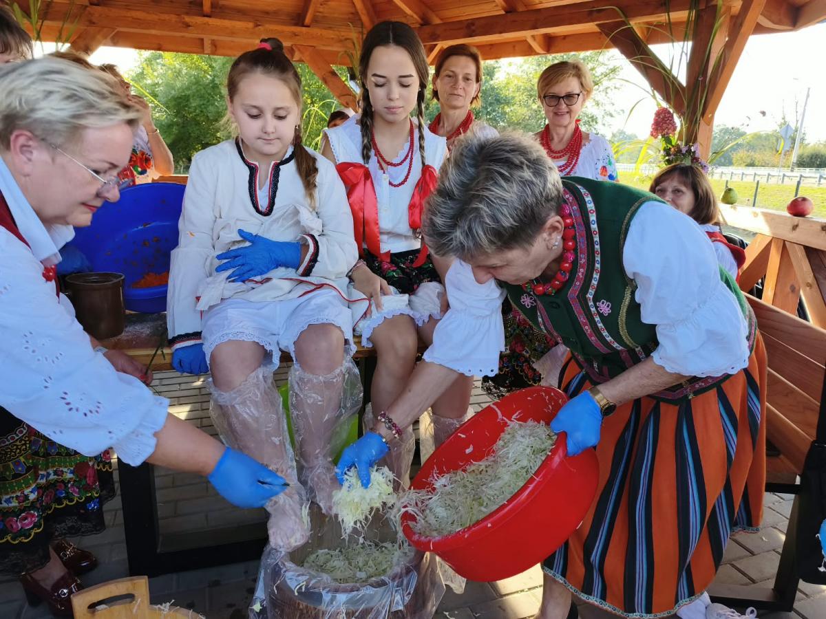 Warsztaty kiszenia kapusty w Rychłocicach - zdjecie 21.