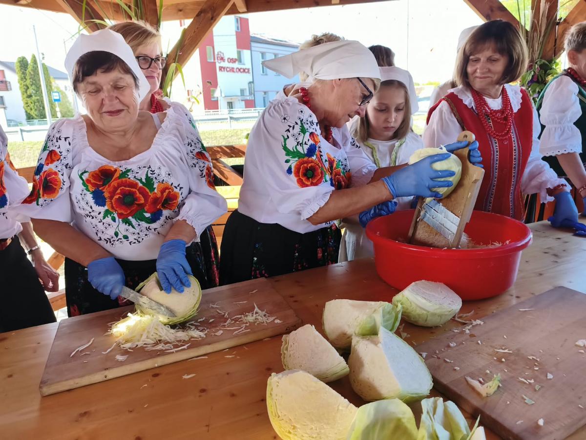Warsztaty kiszenia kapusty w Rychłocicach - zdjecie 54.