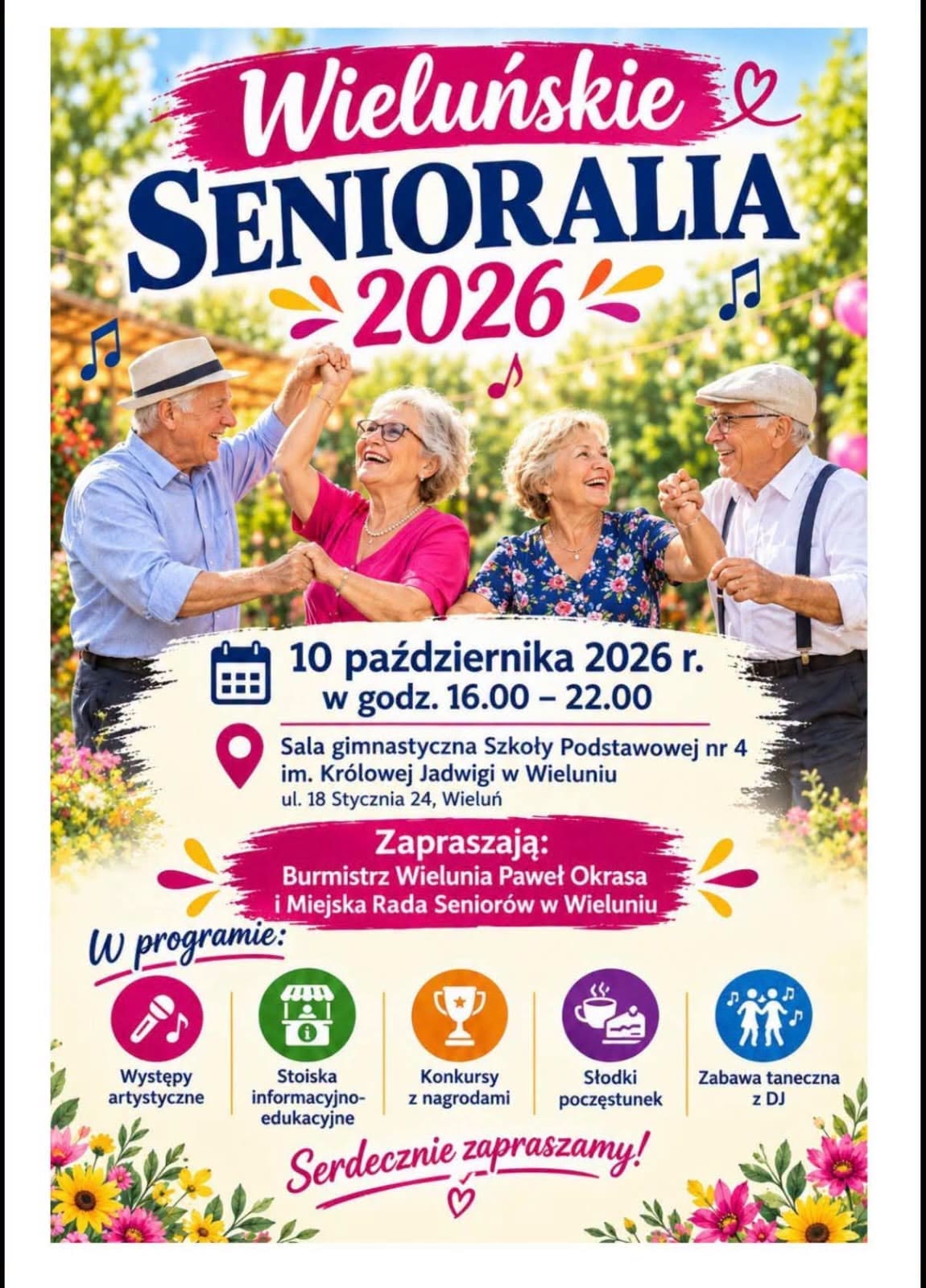 Wieluńskie Senioralia już 10 października — zdjęcie 1.